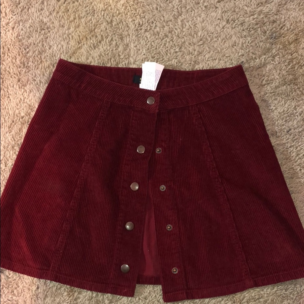 Little ole button up skirt